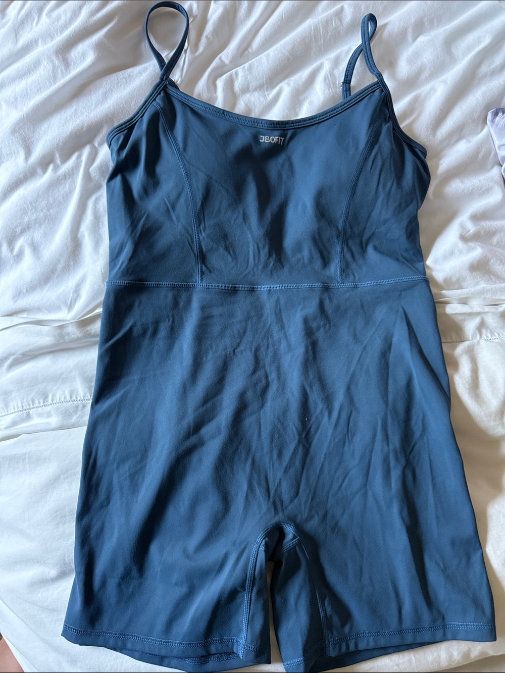 Womens' Navy Blue One-Piece Active Romper